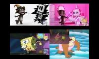 Extended Sparta Venom Quadparison My Talking Tom Vs Spongebob