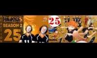 Haikyuu reaction episode 25 sanity bros