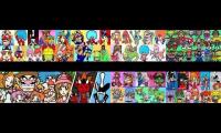 Every Warioware game played at once