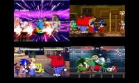 Team Danger Mouse vs Team Mickey Mouse 16v16 Patch MUGEN 1.0 Battle!!!