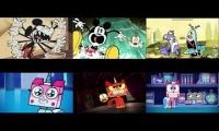 up to faster mickey shorts vs unikitty!