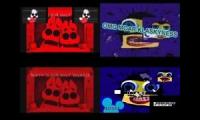 Sparta Remix Quadparison 14 ( Max and Ruby 0004 vs Klasky Csupo )