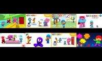 Pocoyo Playset Videos x8