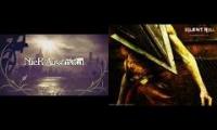 NieR: Automata Title w/ Silent Hill Theme