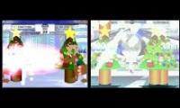 Team Christmas Tree vs Team Christmas Tree 4v4 Patch MUGEN 1.0 Battle!!!