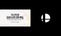 two different smash bros themes playing at the same time