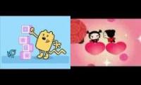 Wow! Wow! Wubbzy! theme song with Pucca Theme Song