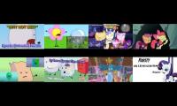 BFDI VS MLP Sparta Remix Eightparison