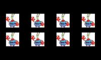 Mr Krabs walking for 10 hours