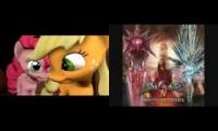 Pinky and Applejack fart