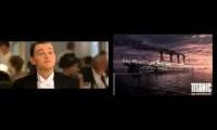 Leonardo in titanic sad cry