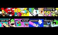Every episode of the whole BFDI series played at once Part 5