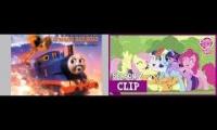 my little pony The Return of Harmony chase scene with TATMR music