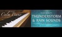 Piano Rain for Concentrating