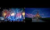 Disney Intro with Walt Disney World New Year Fireworks 2018-2019 (2)