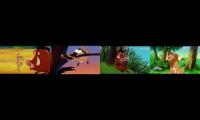 Timon and Pumbaa - Intro Comparison (4 Versions)