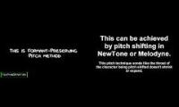 Formant-Preserving Pitch Shift (comparison)