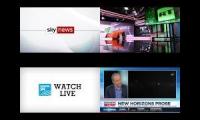 SKY News - RT - France 24 - EuroNews