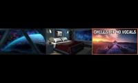relaxingspacehumwithdeepbassandchillstep