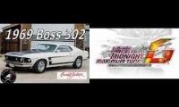 Ze Wimbleton White 1969 Boss 302 Mustang