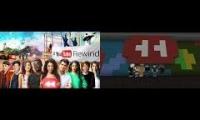 Youtube Rewind 2016 Comparison (Original vs. Minecraft Versions)