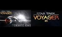 Star Trek Voyager Beautiful Audio Remake with HD Intro