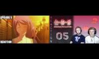 SOS Bros React - Bakemonogatari Episode 5 - Dead End