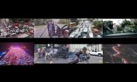 Compilation of Traffic Jam Scenes