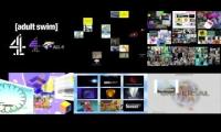E4's Adult Swim block gets interrupted by a lot of videos and logos