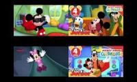 Mickey Mouse Clubhouse Full Episodes Quadparison 6 -  Multiplier