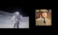 Moon Footage + Benny Hill Theme