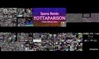Sparta Remix Side by Side Ultimate Parison Quadparison in 16 Parison