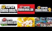 Newer Super Mario Bros. Wii Athletic Mashup