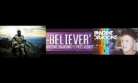 believer mashup------