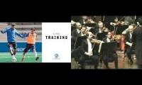 Schalkes Training mixed with classical music