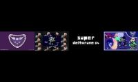 Deltarune The World Revolving Quadruple Mashup