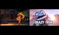 Madagascar I Like To Move It vs. Crazy Frog - I Like To Move It