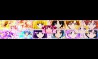 kirakira precure group tranformation but with more!