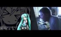 Angry German Kid Sings Along With Miku Hatsune In A Random Opera Duel