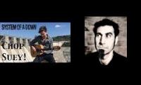 Classical Fingerstyle Guitar by Thomas Zwijsen vs System Of A Down Chop Suey(Vocal)