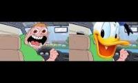 get out. of my car donald vs original