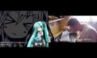 Angry French Kid Sings Along With Miku Hatsune In A Random Opera Duel