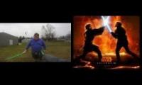 star wars fat kid duel