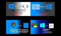 Windows History Quadparison