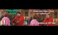 (Drake and Josh) “AND IT’S SPHERICAL!” (Sparta Remix Comparison)
