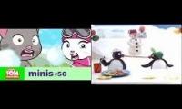 pingu vs talking tom minis