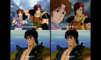 Hokuto no Ken 2 Opening Upsacaling comparison