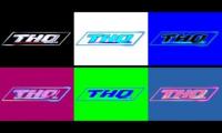 THQ Logo 2004 in Normal vs Chorded vs Group vs Clearer vs Helium vs Power Robot
