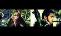 Coldplay - Adventure Of A Lifetime (Official Video) vs. (FREE SYRIAN ARMY) Nasheed - Qalu Innaha by