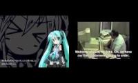 Angry German Kid Sings Along With Miku Hatsune In A Random Opera Duel